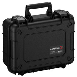 16" 3 Pistol Case #179 / Lid Organizer / Black