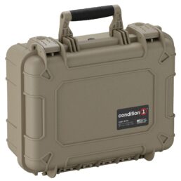 16" Medium Case #179 / Pluckable Foam / Lid Organizer / Tan