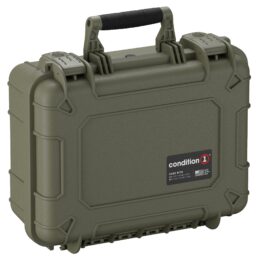 16" 3 Pistol Case #179 / Lid Organizer / Ranger Green