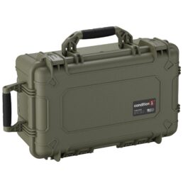 22" 7 Pistol Case #300 / Pre-Cut Foam / Lid Organizer / Ranger Green